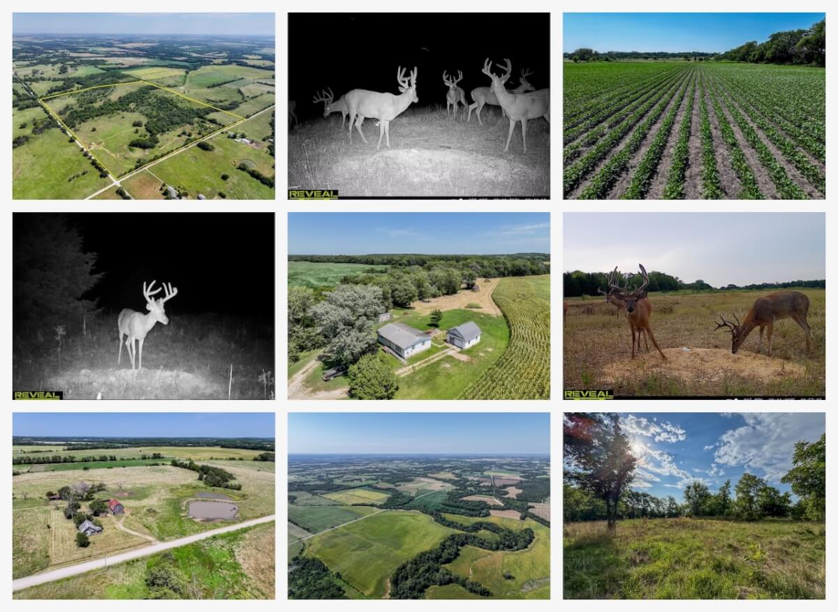 473± Acres Selling in 4 Tracts: Montgomery County KS Land for Sale