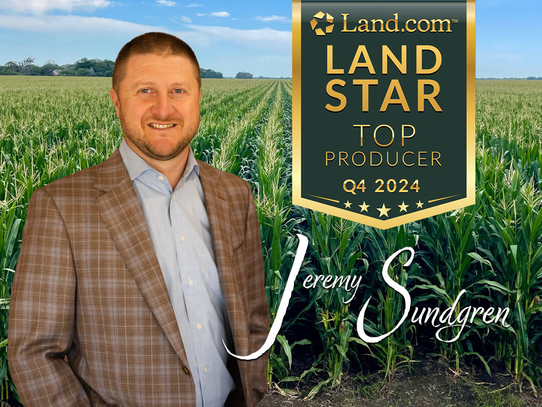 Congratulations to Jeremy Sundgren – Land Star Award Top Producer for Q4 2024!