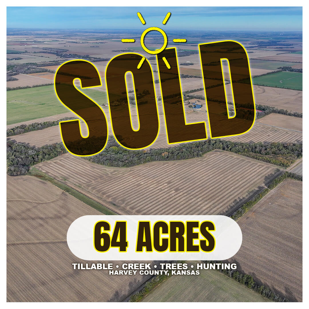 Harvey County Land Auction Sells for $6,600 Per Acre