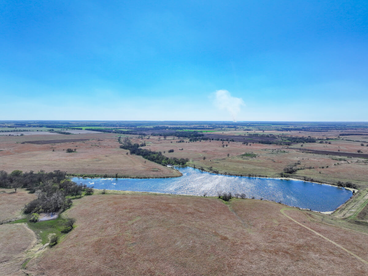 Kansas Land Auction with Lake and Pasture | 472.5 Acres in Cowley County