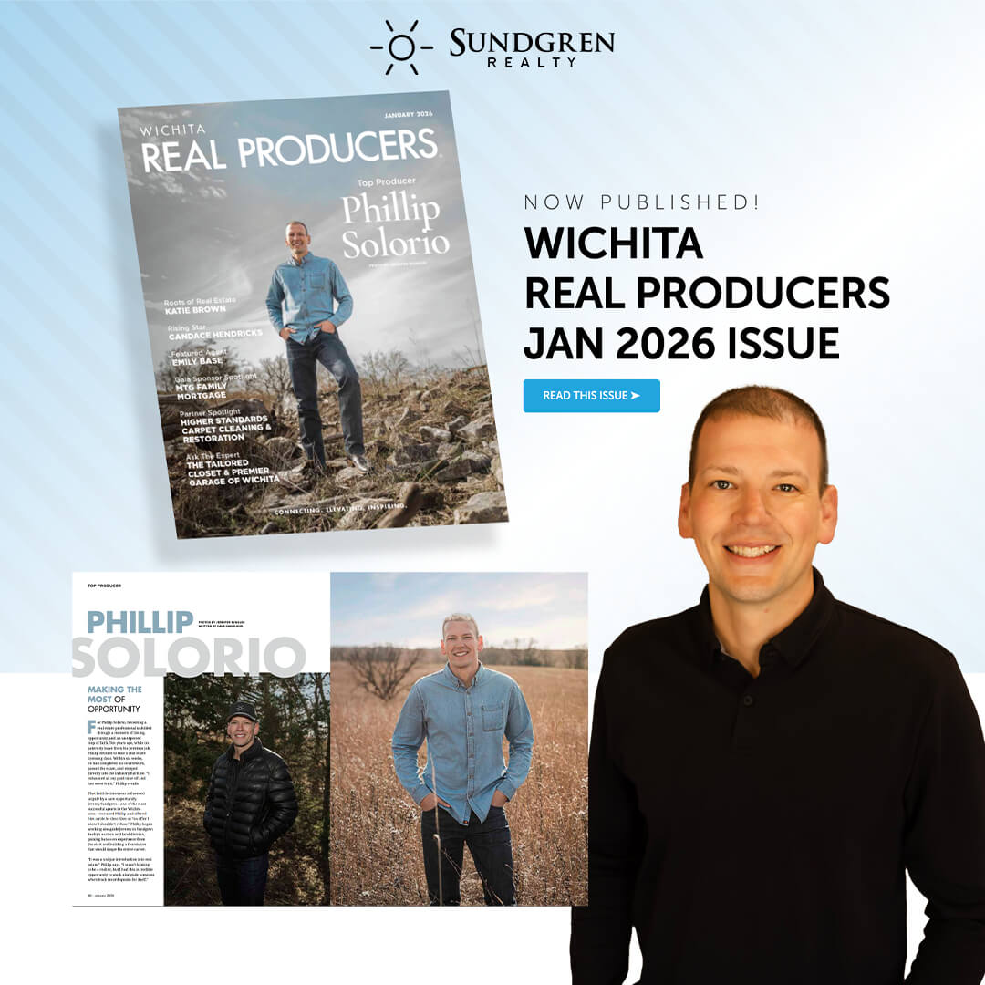 Phillip Solorio Wichita Real Estate Agent Featured in Wichita Real Producers Magazine