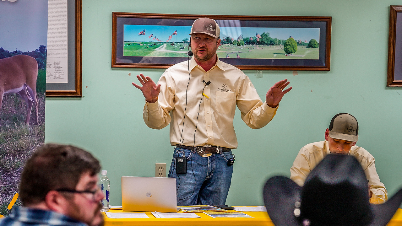 ✅ SOLD: 80± Acres Flint Hills Pasture Sells at Auction for $3,550/Acre in Cowley County, Kansas