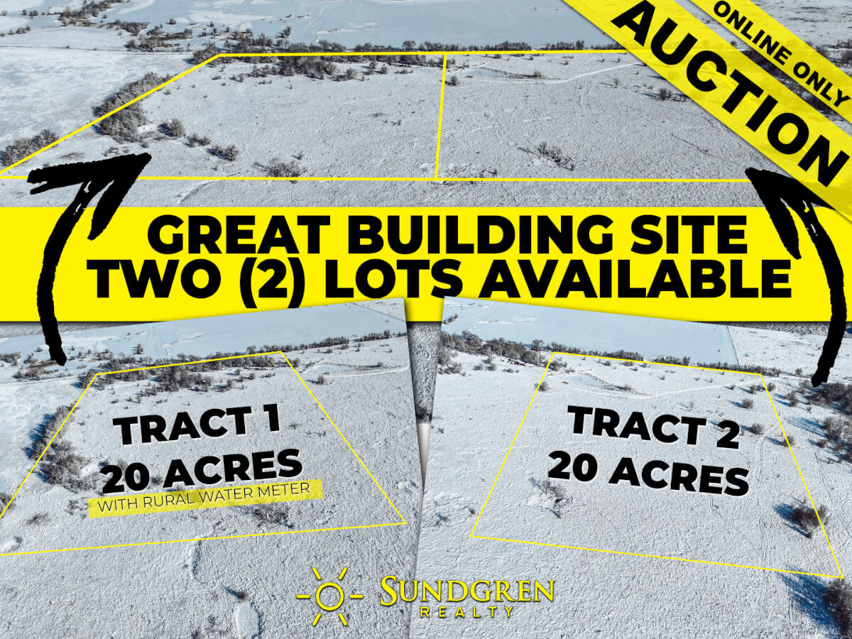 Two 20+-Acre Properties for Auction Near El Dorado, Kansas